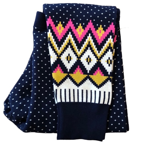 Old Navy | Fair Isle Sweater Leggings Colorful Cozy Lounge Size XXL - Picture 3 of 8
